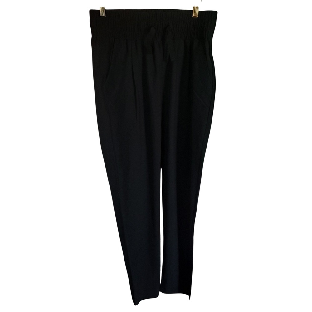 Onepiece Wave Track Pant Black Smocked Waist Drawstring Men Small NWT Activewear